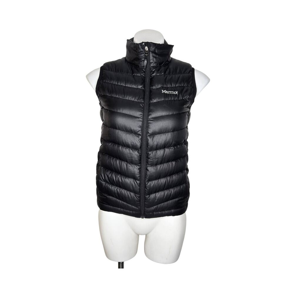 MARMOT Women's 800 Fill Puffer Vest Black Size XS